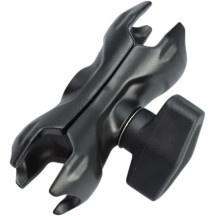 Pivot Socket Arm — SW-MOTECH, Black, Aluminum, CPA.00.424.18000/B