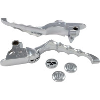 Zombie Lever — Pair, Brake & Clutch, Chrome