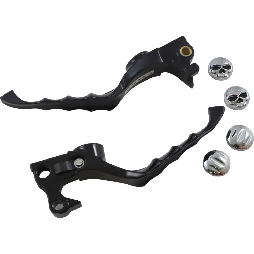 Zombie Lever — brake and clutch, hydraulic, black, pair