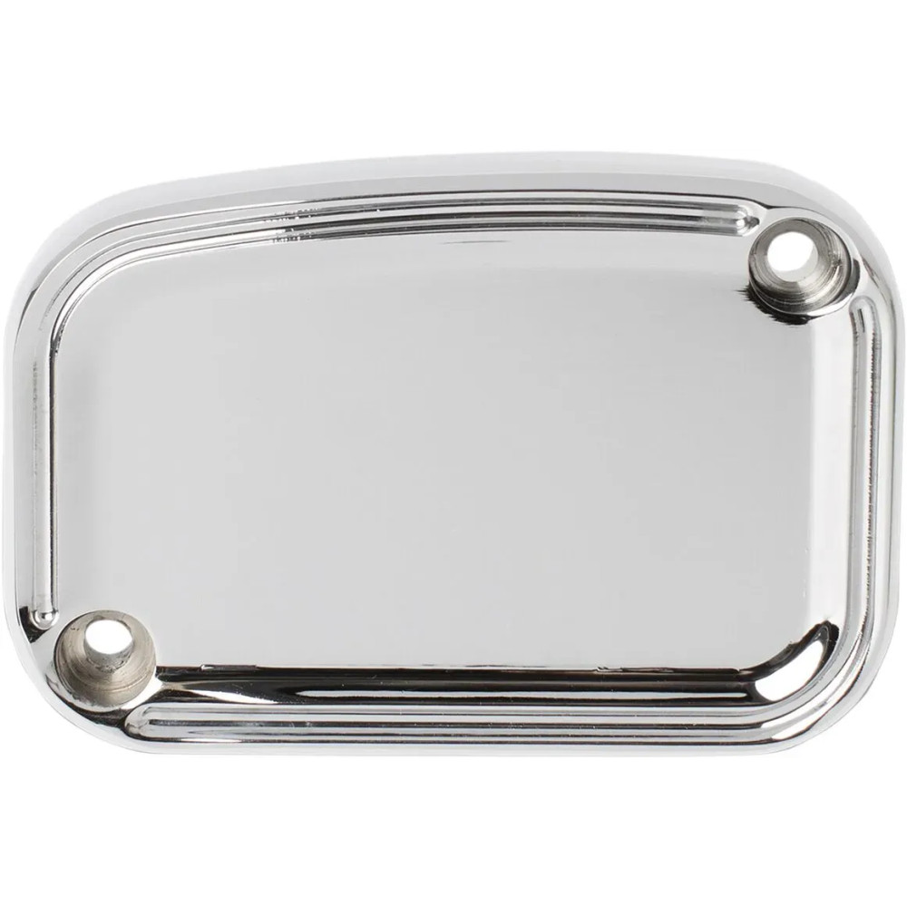 Master Cylinder Cover — Beveled, Chrome