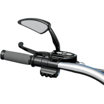 Contour Billet Handlebar Switch — 25.4 mm (1"), left mount, 3-button, black