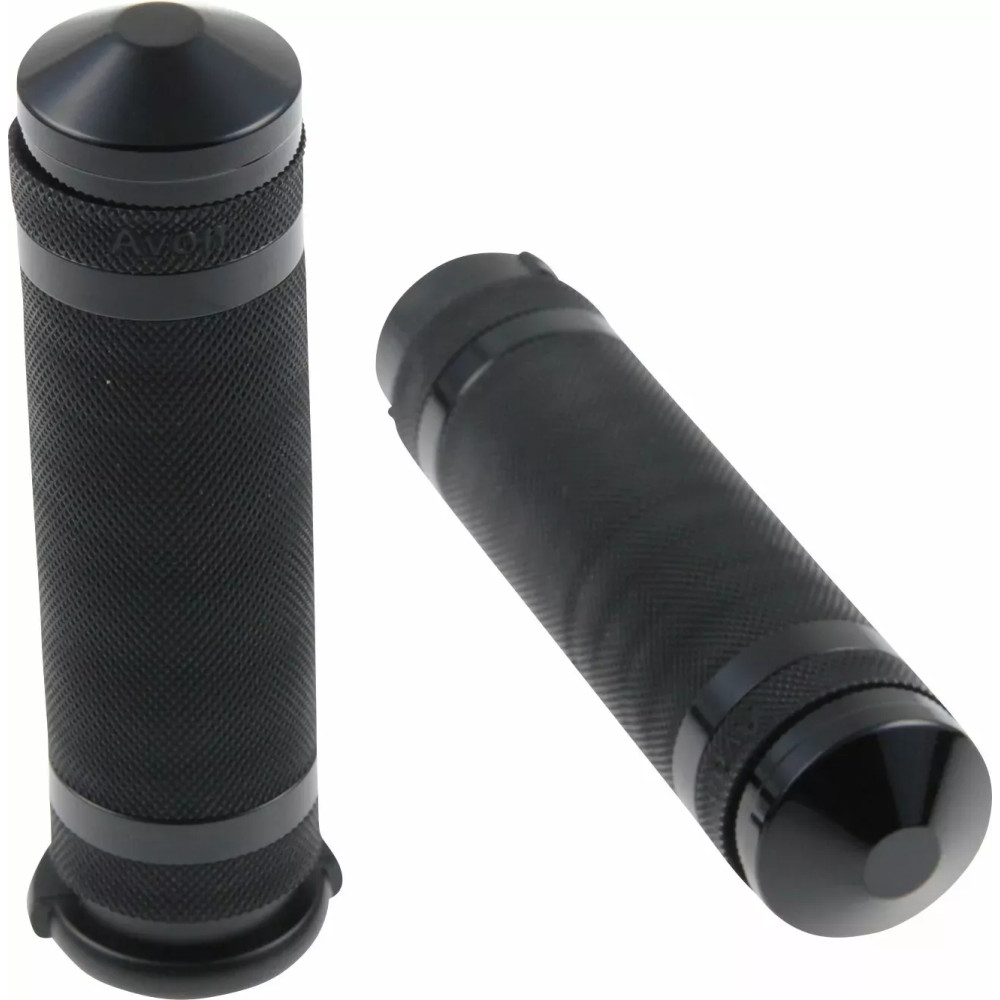 Hand Grips — 25.4 mm (1") fit, black powder-coated