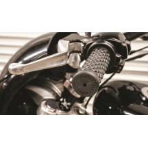 7/8” Diamondback Grips — 22 mm (7/8"), Black