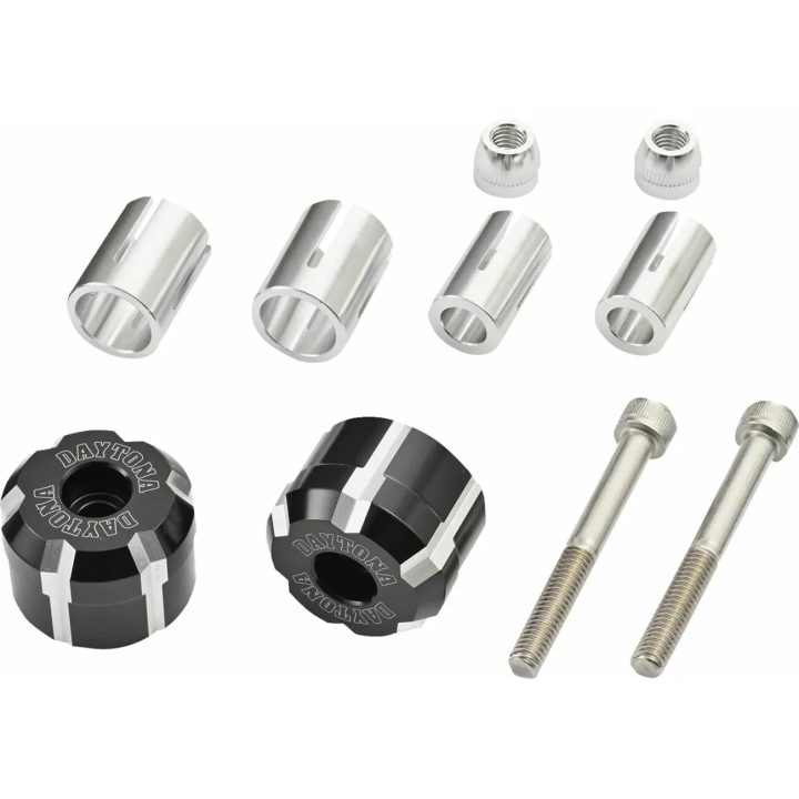 Handlebar End — fits 14–19 mm inner diameter, 31 mm outer diameter, 12 mm width, black anodized