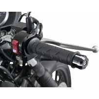 Handlebar End — 14-19 mm, black anodized