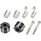 Handlebar End — fits 14–19 mm inner diameter, 31 mm outer diameter, 12 mm width, black anodized