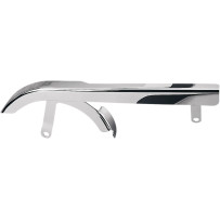 Rear Belt Guard — Chrome, upper mount