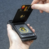 Magnetic Card Wallet SPC+ — 98 x 67 x 12 mm, 4-card capacity