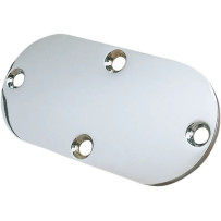 Primary Chain Inspection Cover — Chrome, 4-hole